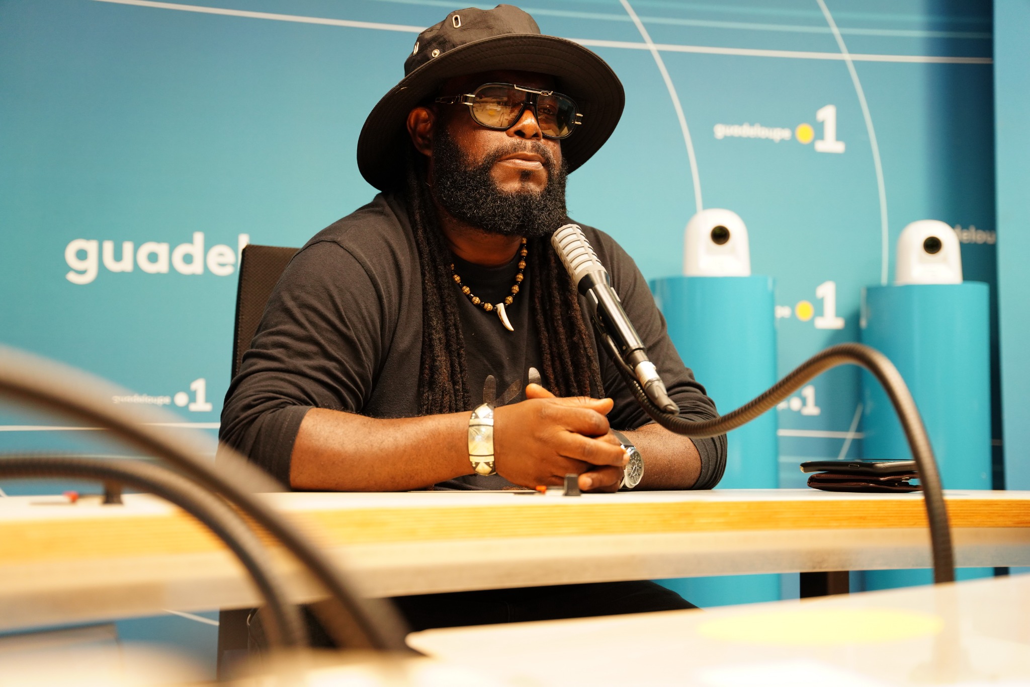 Jean-Michel SAMBA en la radio